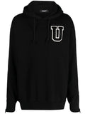 Logo-Patch Cotton Hoodie