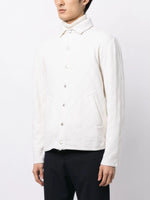 Pointelle-Knit Buttoned Jacket