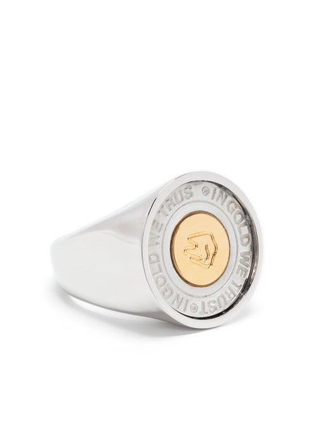 Signet 18Kt Gold Plated Ring
