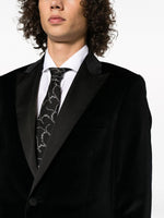 Single-Breasted Velvet Suit