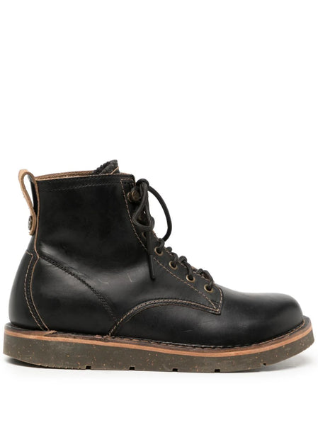 Birmingham Lace-Up Leather Boots