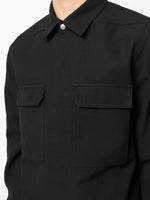 Patch-Pocket Shirt Jacket