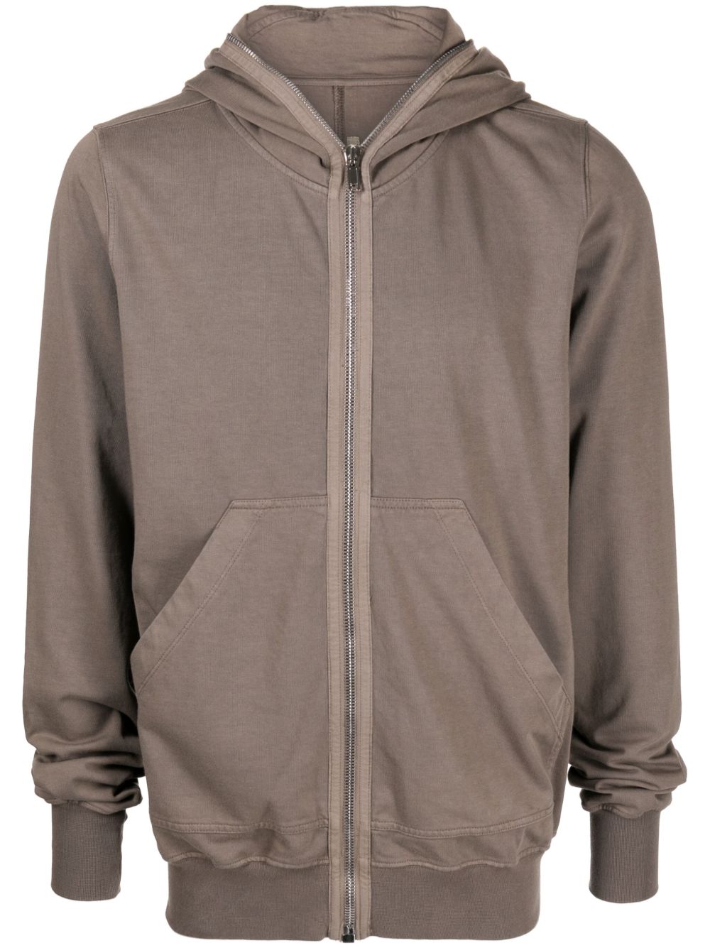Zip-Up Hooded Cotton Jacket