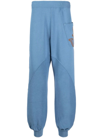 Panelled Organic Cotton Track Pants