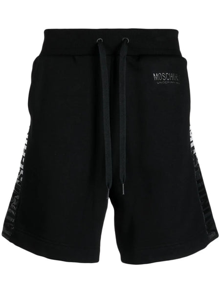 Logo-Appliqué Drawstring-Waist Shorts