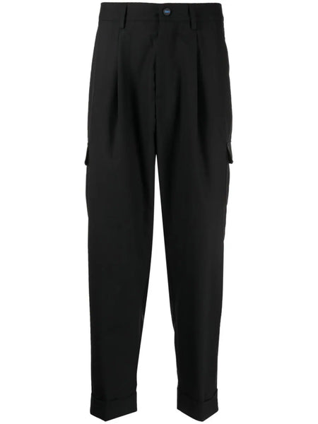 Cropped Tapered Trousers