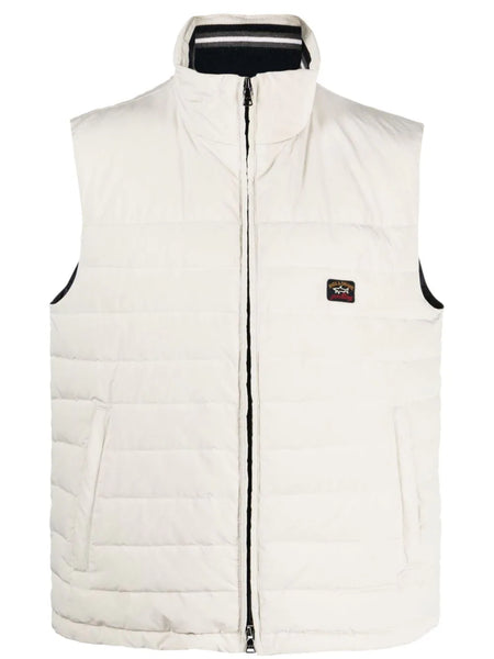 Zip-Up Quilted Down Gilet