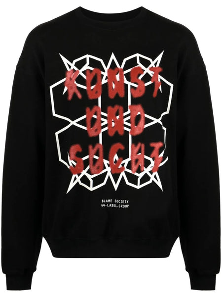 Graphic-Print Cotton Sweatshirt