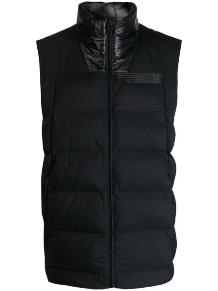 Logo-Print Quilted Gilet