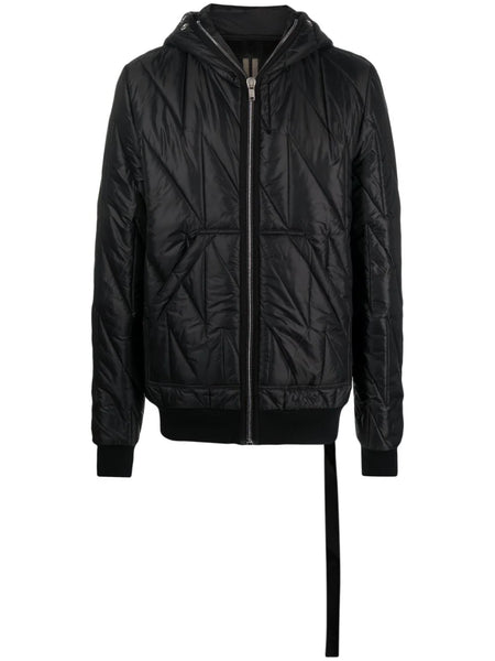 Gimp Quilted Hooded Jacket