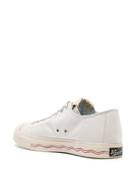 Seeger Lo Panelled Canvas Sneakers