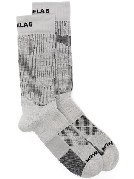 X Salomon Intarsia-Logo Socks