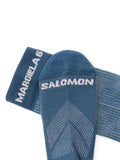 X Salomon Intarsia-Logo Socks