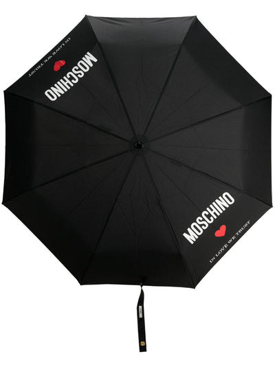 In Love We Trust Compact Umbrella