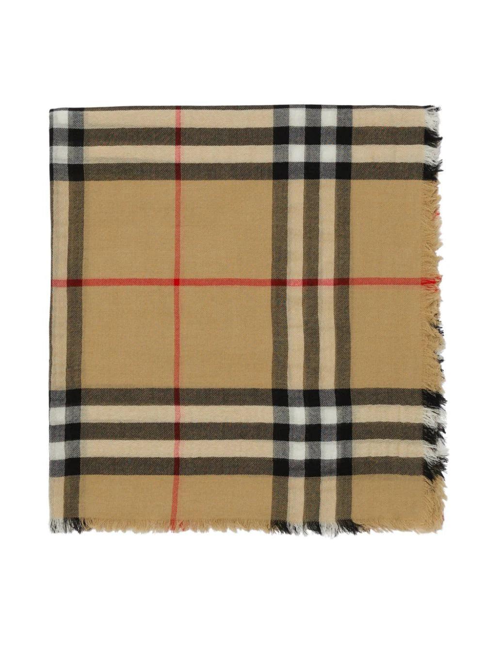 Vintage Check Wool Scarf