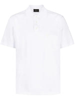 Logo-Tag Cotton Polo Shirt