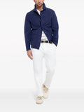 Linen-Silk Shirt Jacket