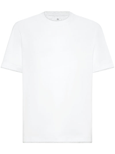 Double-Layer Cotton T-Shirt