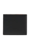 Logo-Stamp Leather Wallet