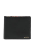 Logo-Stamp Leather Wallet