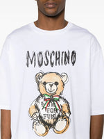 Teddy Bear-Print Cotton T-Shirt