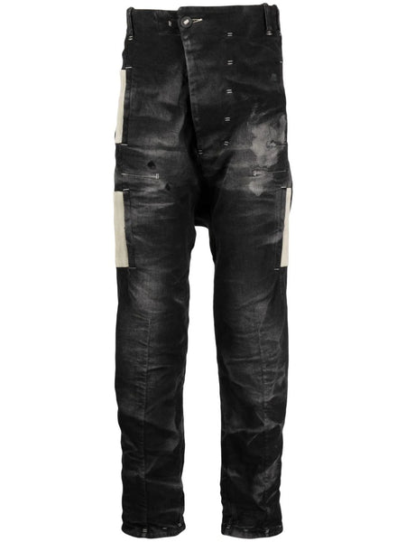 Faded Slim-Cut Jeans