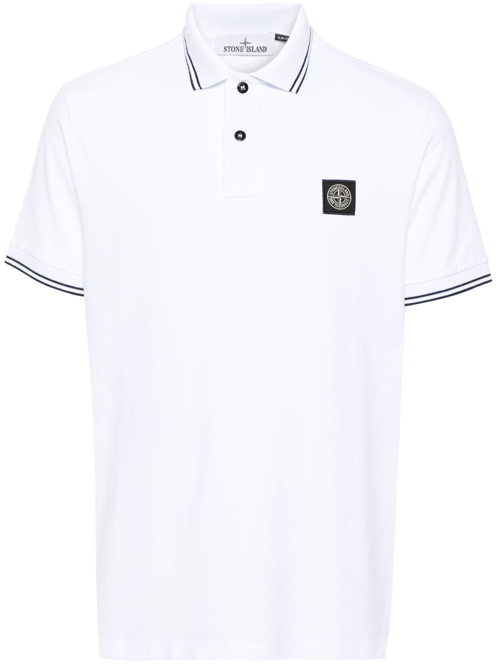 piqué cotton polo shirt