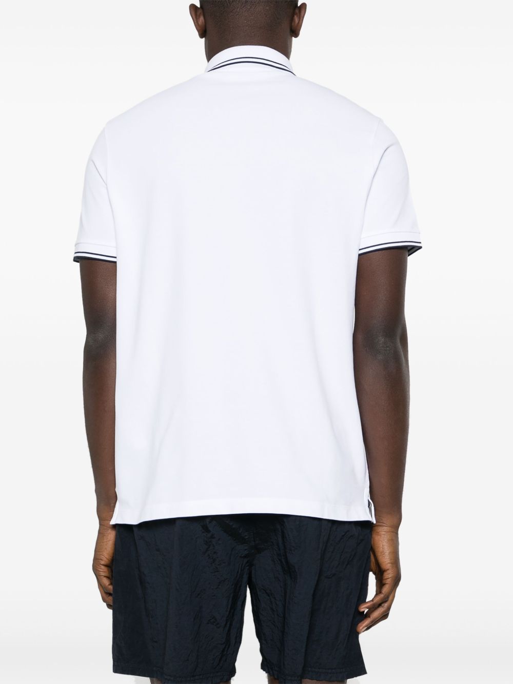 piqué cotton polo shirt