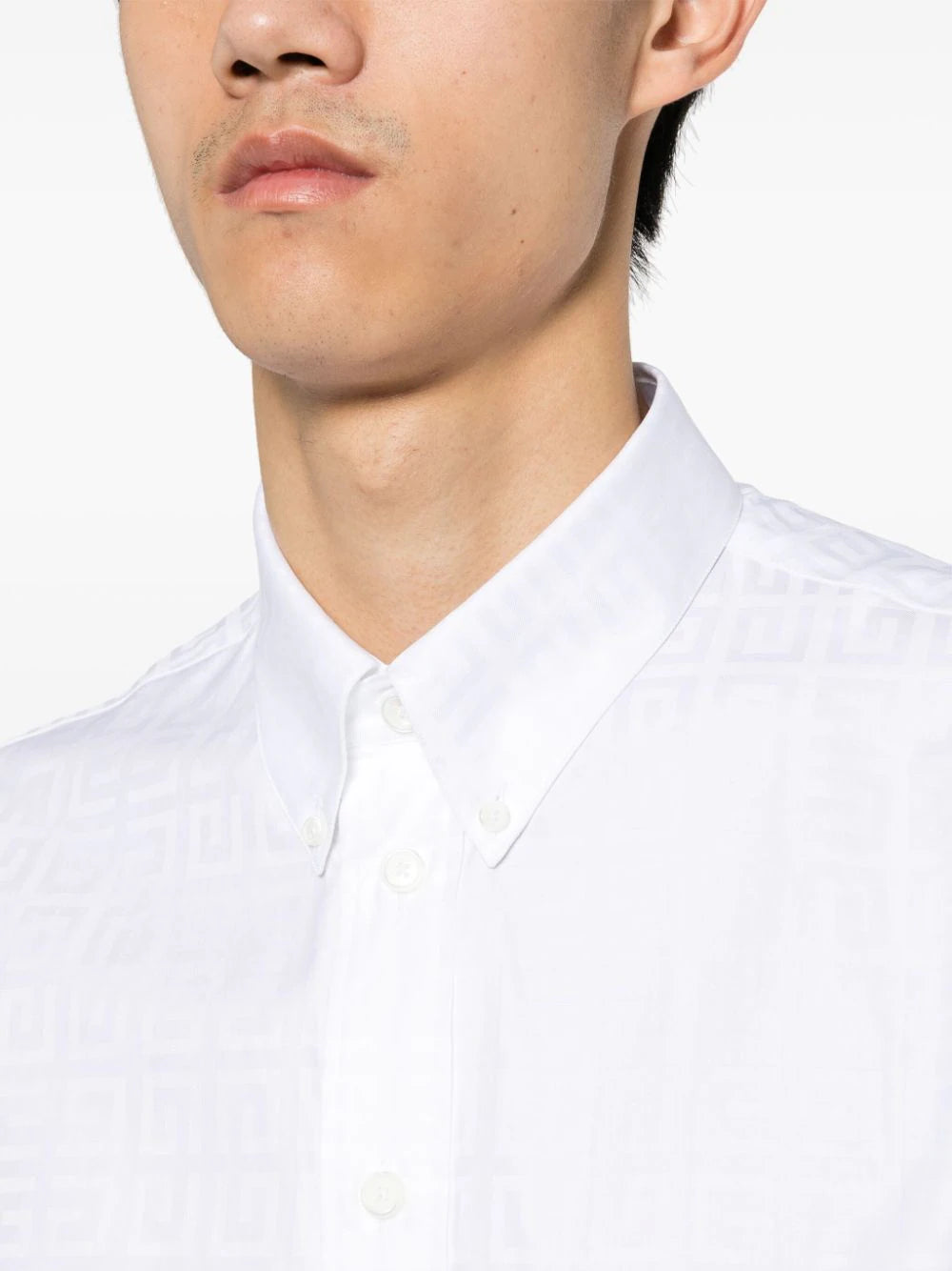 4G-Motif Cotton Shirt