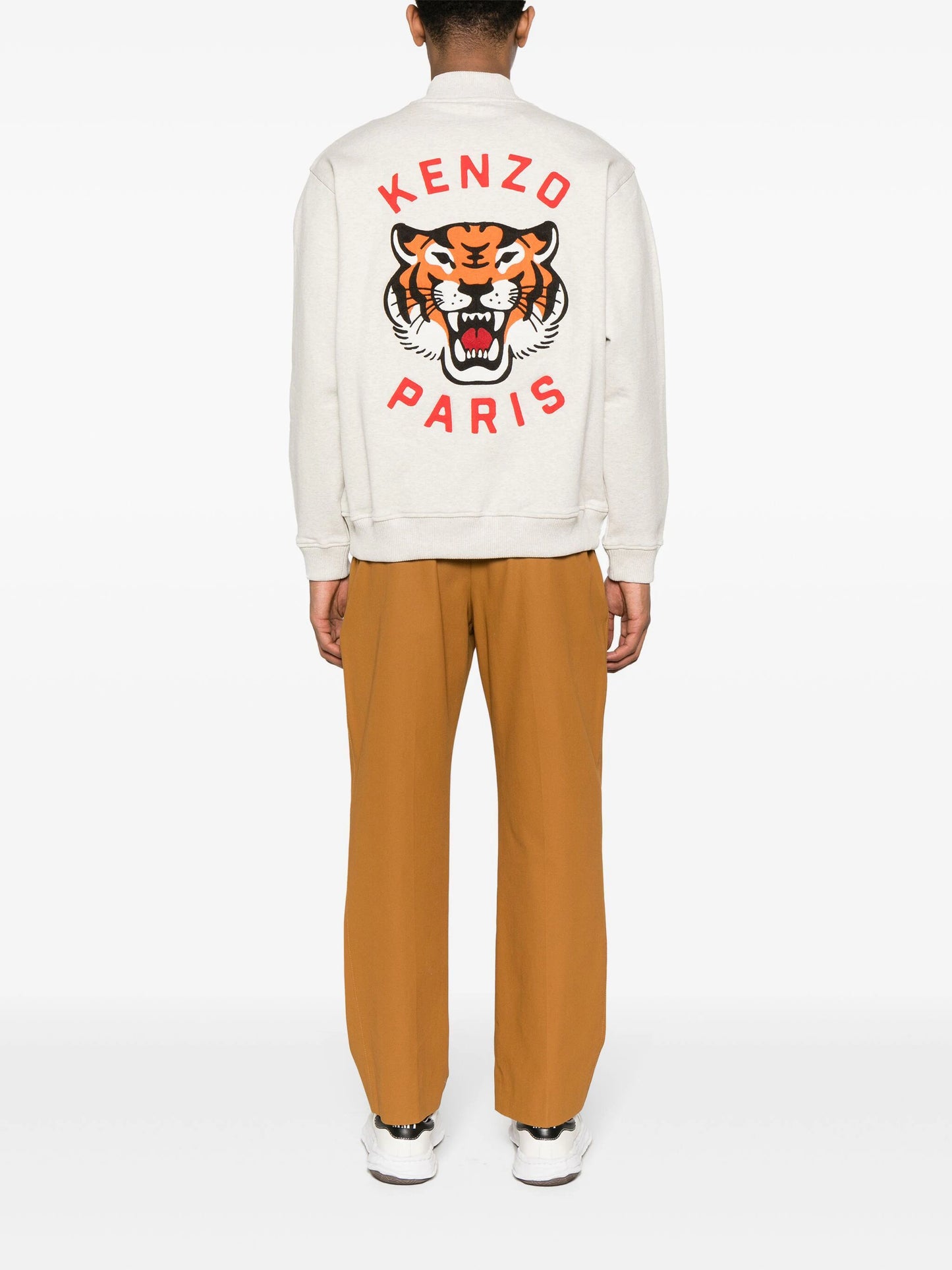 Lucky Tiger Jersey Bomber Jacket
