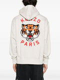 Lucky Tiger Logo-Embroidered Hoodie