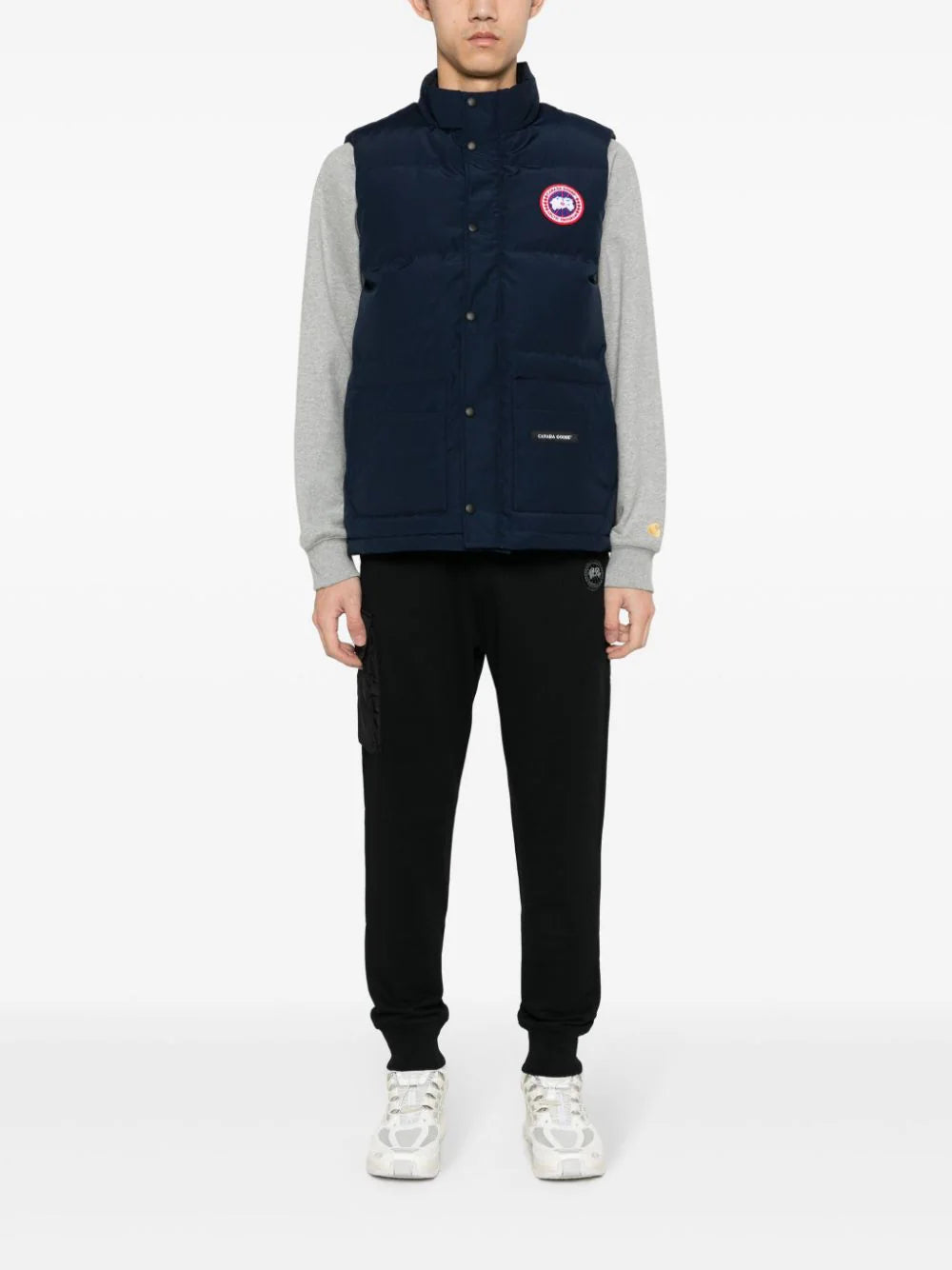 Freestyle Appliqué-Logo Gilet