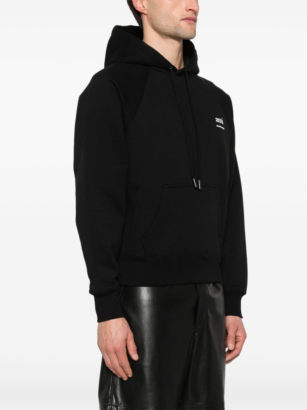 Ami De Coeur Logo-Print Hoodie