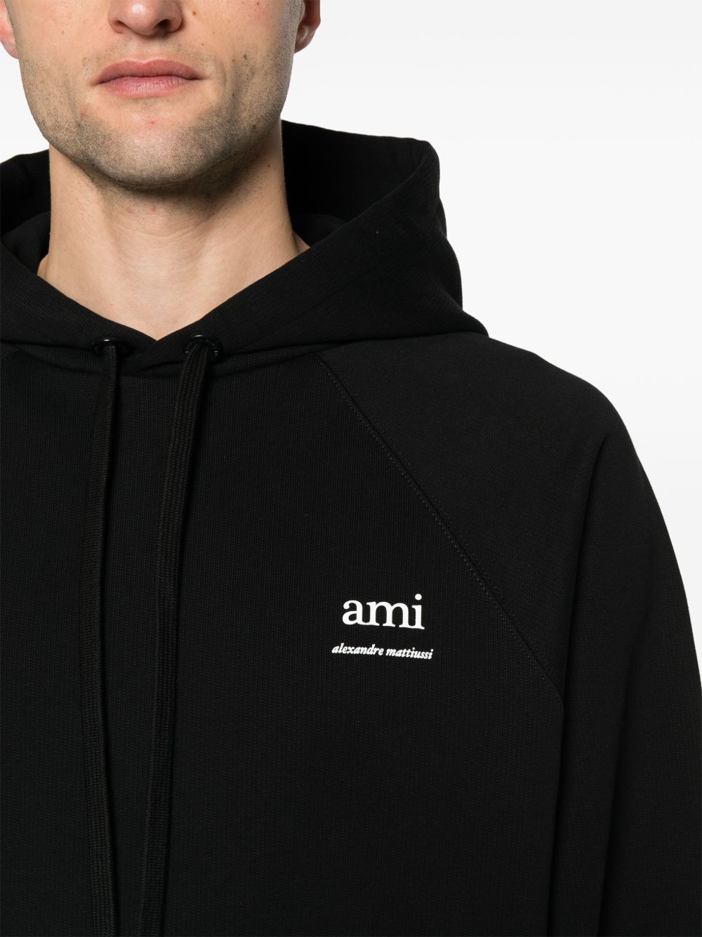 Ami De Coeur Logo-Print Hoodie