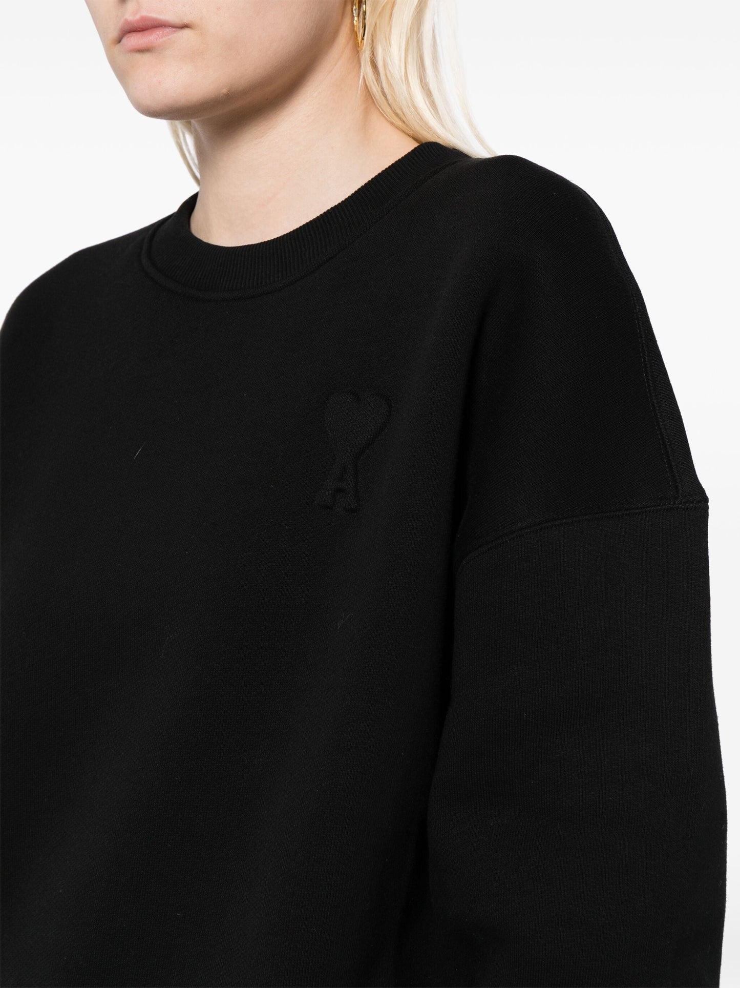 Ami De Coeur-Embossed Sweatshirt