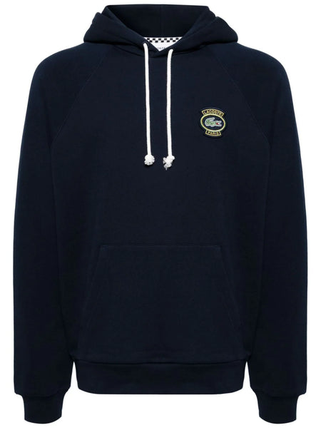 Logo-Embroidered Cotton Hoodie