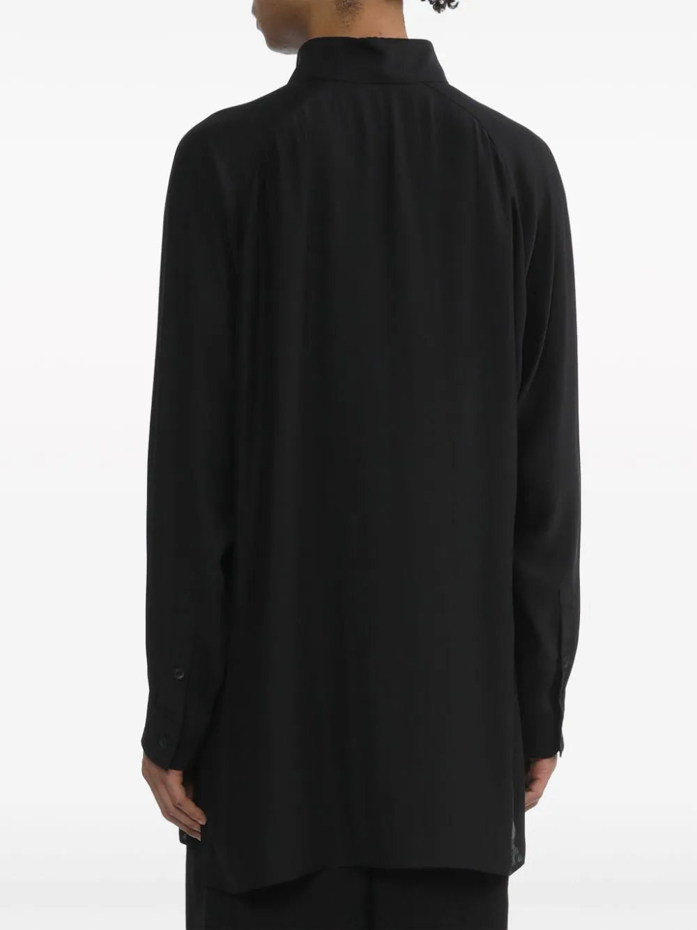 Oversized Silk Shirt