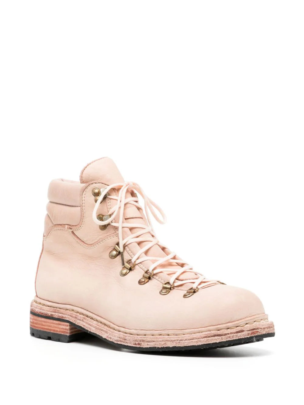 Lace-Up Leather Boots
