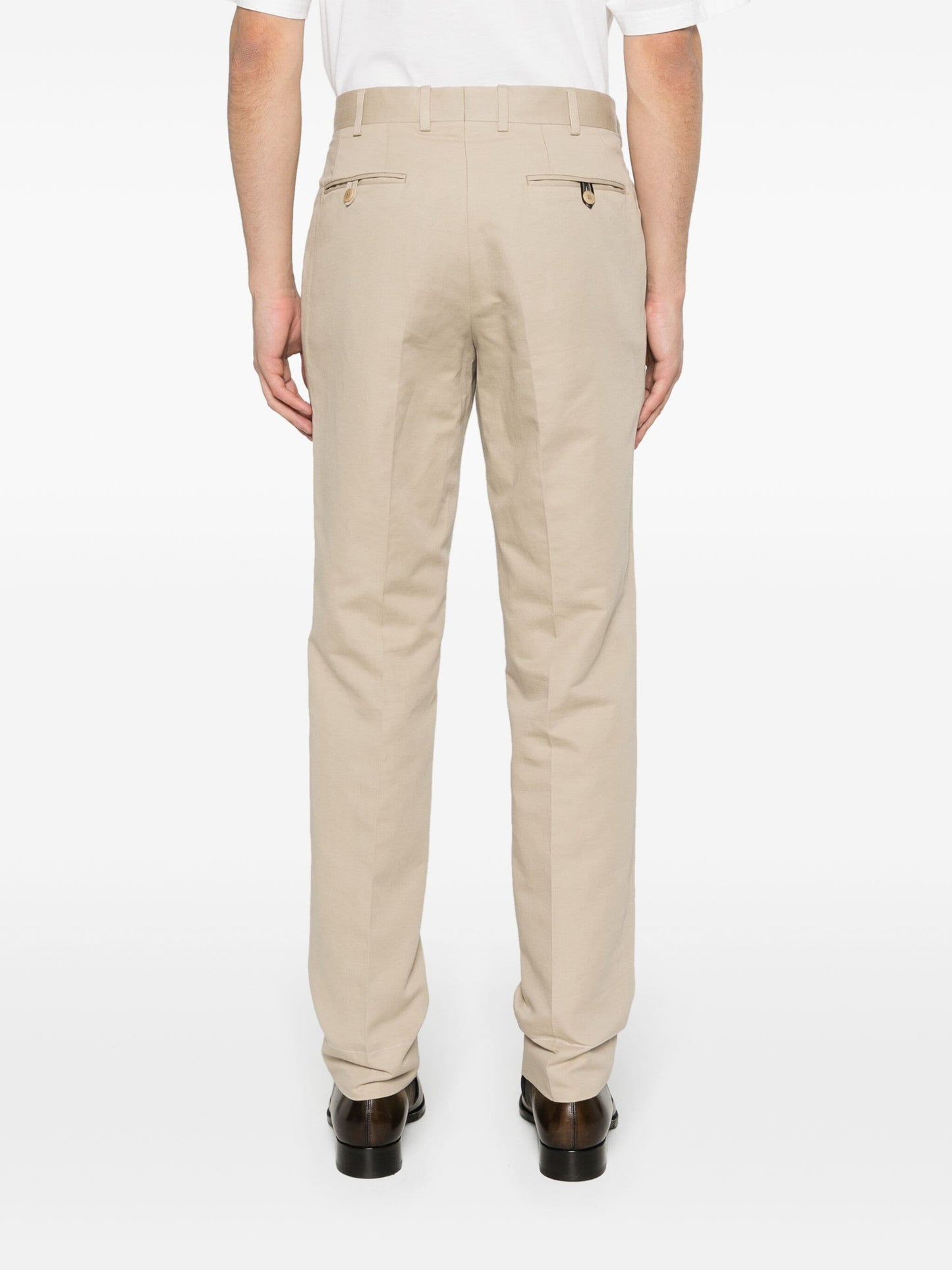 Slim-Cut Chino Trousers