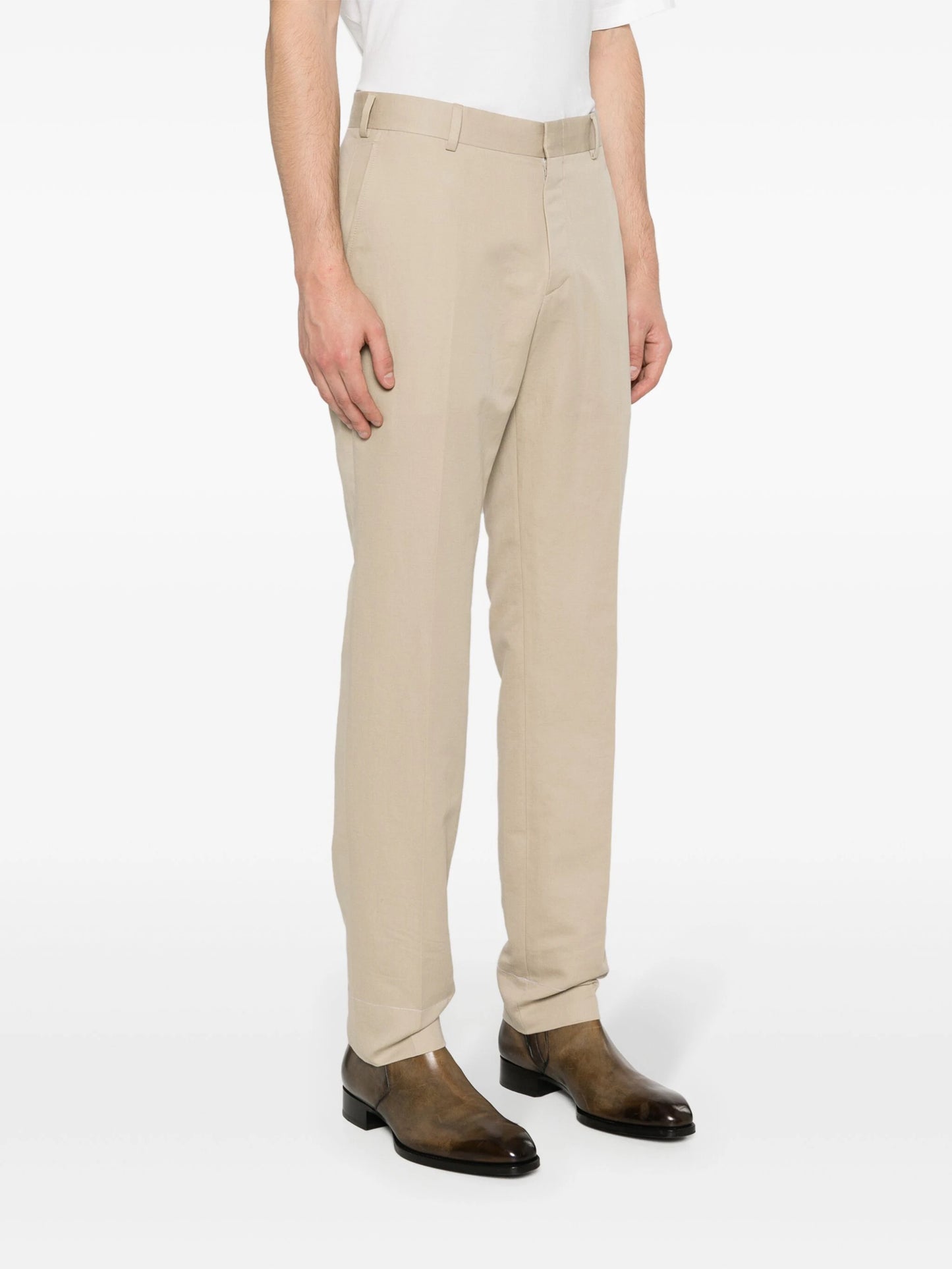 Slim-Cut Chino Trousers