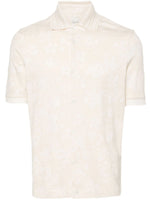 Floral-Jacquard Cotton Shirt