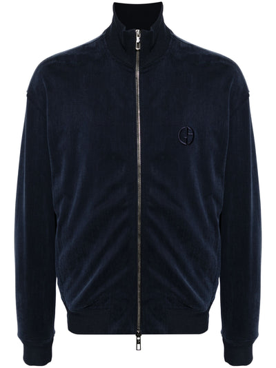 Logo-Embroidered Track Jacket
