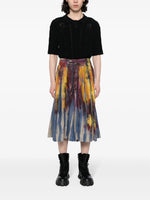 Painterly Pleated Culottes