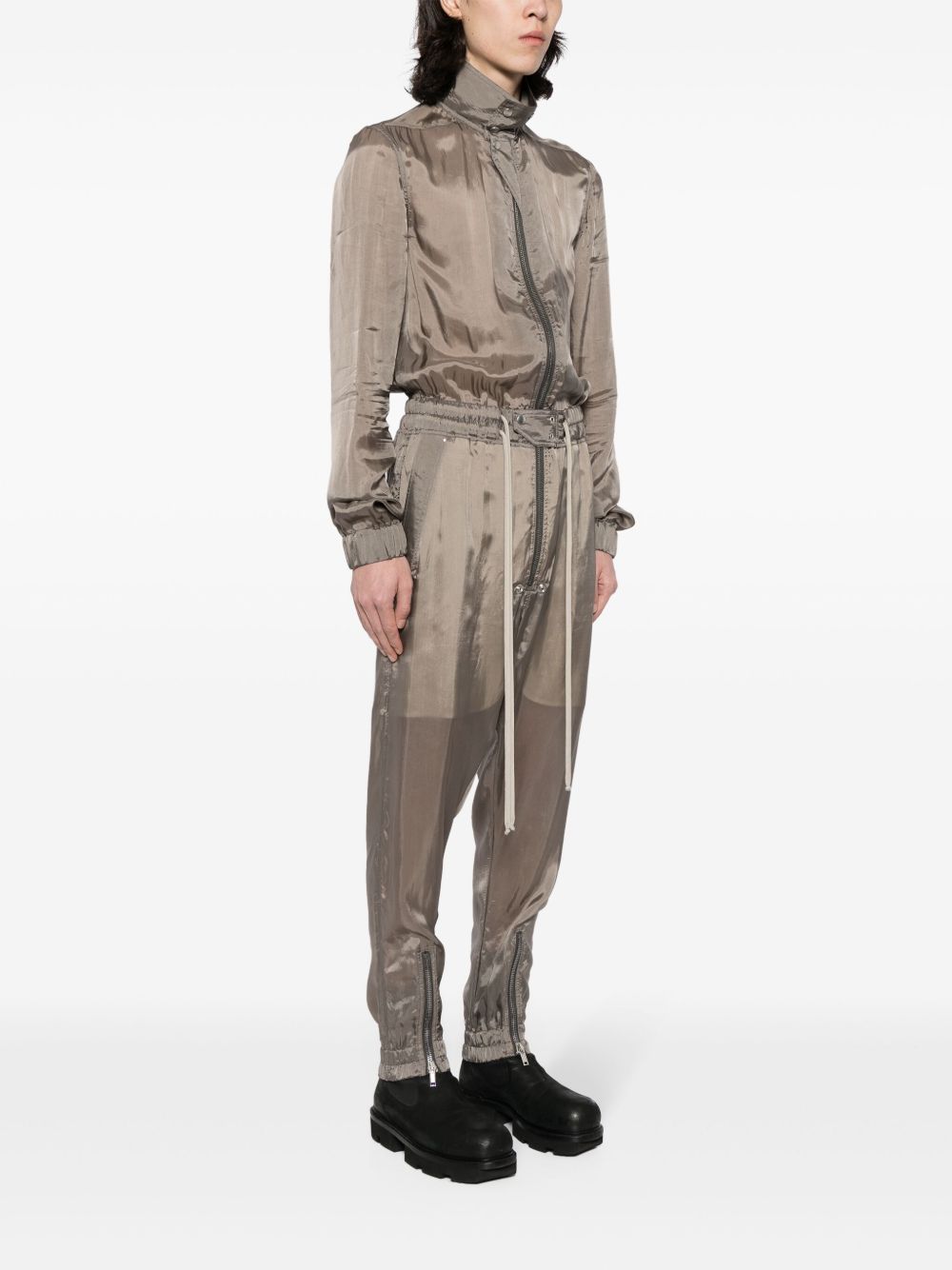 Tapered-Leg Jumpsuit