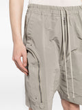 Zip-Detail Drawstring Shorts