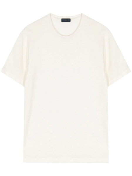 Crew-Neck Linen T-Shirt