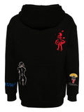 Embroidered Cotton-Blend Hoodie