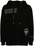 Embroidered Cotton-Blend Hoodie