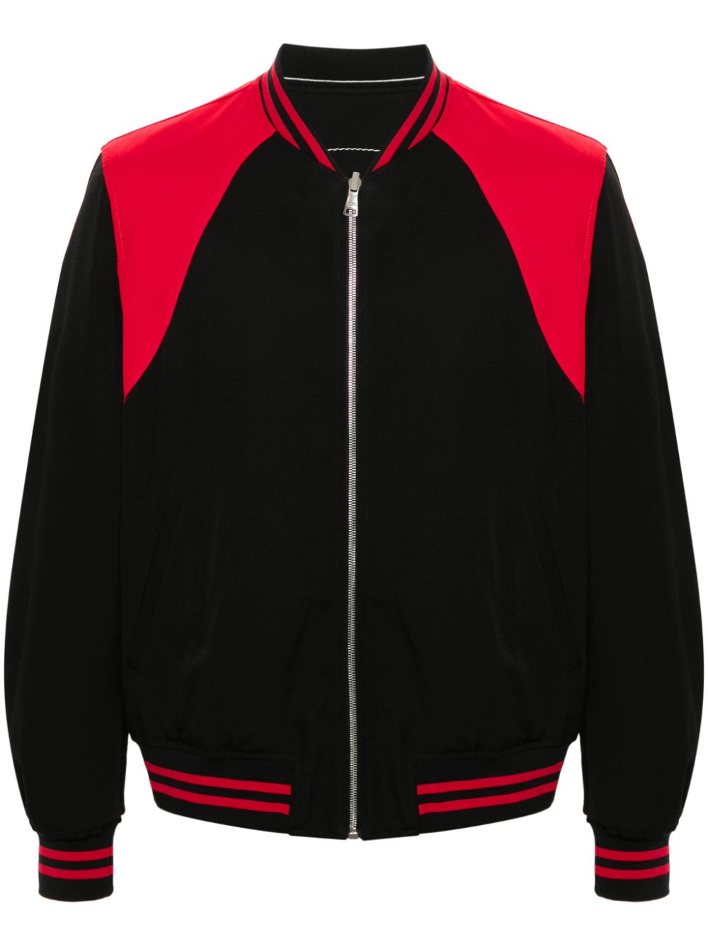 Two-Tone Reversible Bomber Jacket