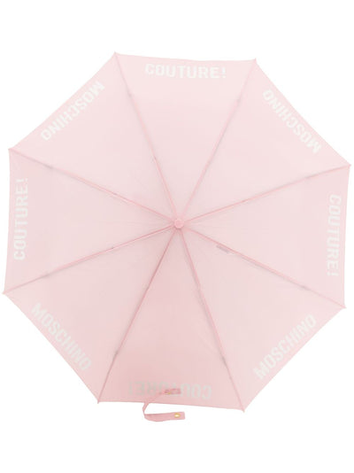 Logo Lettering-Print Foldable Umbrella